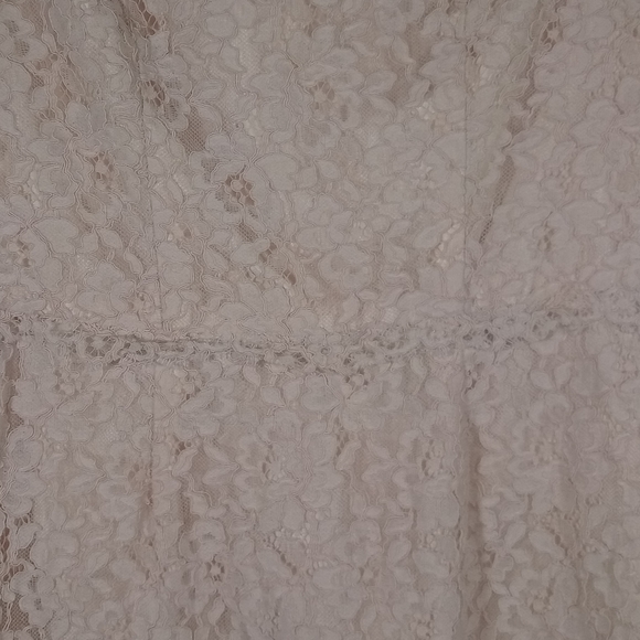 Shoshanna Valeria Lace Scalloped Eyelash Dress Size 2 - Picture 10 of 16